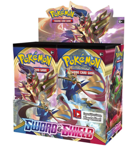 Pokemon TCG - Sword and Shield - Booster Box (36 Card Packs) 820650818189 - Image 1
