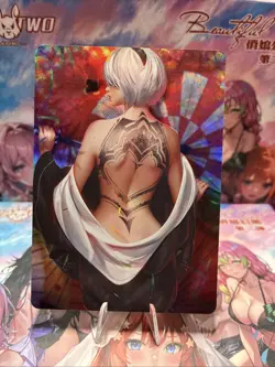 Beautiful Waifu CCG Goddess Story Anime Card Waifu Card Holo - Image 1