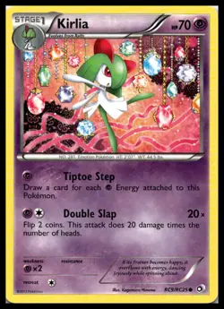 Kirlia RC9/RC25 Legendary Treasures Tinsel Holo Pokemon Card | LP - Image 1