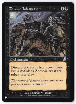 Zombie Infestation U The List Reprints 170/350 NM - Image 1
