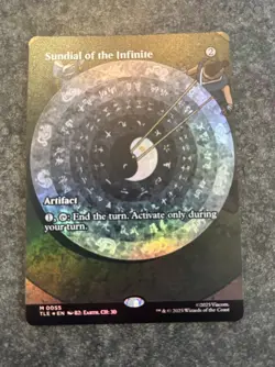 Sundial of the Infinite M 0055 Borderless-MTG: Avatar-The Last Airbender-FOIL - Image 1