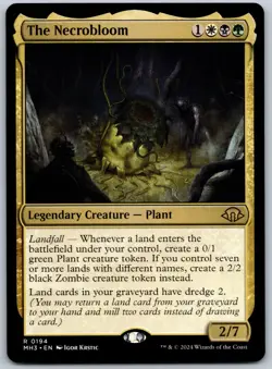The Necrobloom R Modern Horizons 3 194 NM - Image 1