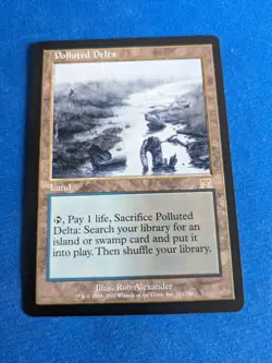 Polluted Delta 1x MtG Onslaught SP/NM **See Pictures!** - Image 1
