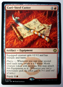 Cori-Steel Cutter - MTG: Tarkir Dragonstorm - Rare - NM 0103 - Image 1