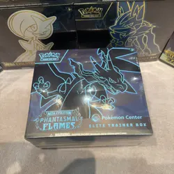Pokemon TCG Phantasmal Flames Pokemon Center ETB Elite Trainer Box - New Sealed - Image 1