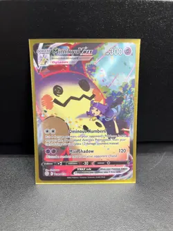 Pokemon TCG Mimikyu Vmax TG17/TG30 SWSH09: Brilliant Stars Holofoil - Image 1