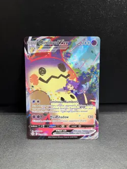 Pokemon TCG Mimikyu Vmax TG17/TG30 SWSH09: Brilliant Stars Holofoil - Image 3