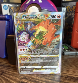 Pokemon TCG Charizard VSTAR SWSH262 Holo Black Star Promo - Image 1