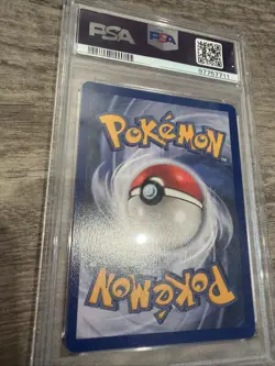 1999 POKEMON BASE SET UNLIMITED #4 CHARIZARD-HOLO PSA 8 - Image 3