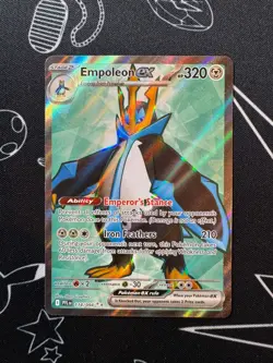 Empoleon 114/094 Pokemon TCG Phantasmal Flames Ultra Rare English - Image 1