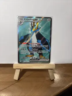 Empoleon ex 114/094 Phantasmal Flames Full Art Ultra Rare English Pokemon TCG - Image 1