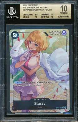 BGS 10 2024 One Piece STUSSY Alternate Art OP07-085 500 Years in the Future EN - Image 1