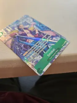 One Piece TCG - Smoker OP10-030 SR Alt Art Parallel - Royal Blood NM ENGLISH - Image 2