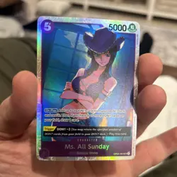 One Piece Ms. All Sunday OP04-064 Kingdoms of Intrigue Foil English - Image 1