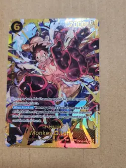 2023 One Piece CCG-Monkey D. Luffy #OP10-118 Royal Blood-Secret Rare Holofoil - Image 1