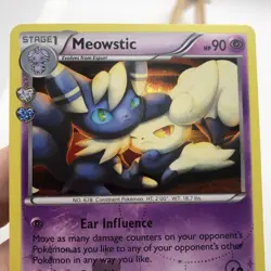 🟣 Pokemon TCG Card Meowstic RC15/RC32 Generations Radiant Collection LP 🟣 - Image 2