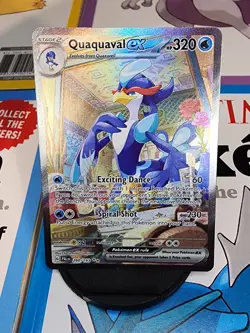 Quaquaval ex 260/193 SIR SV: Paldea Evolved Pokemon TCG NM - Image 1