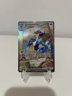 Pokemon TCG Quaquaval EX Sir 260/193 Paldea Evolved Special Illustration NM - Image 1