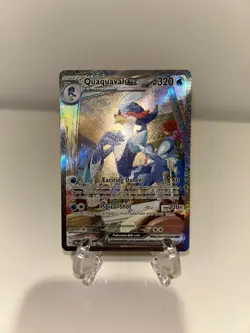 Pokemon TCG Quaquaval EX Sir 260/193 Paldea Evolved Special Illustration NM - Image 4