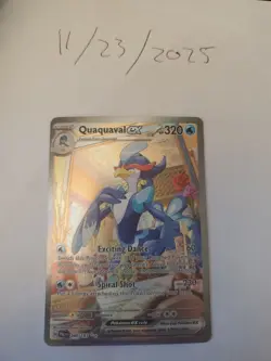 Pokemon TCG Quaquaval EX Sir 260/193 Paldea Evolved Special Illustration NM - Image 1