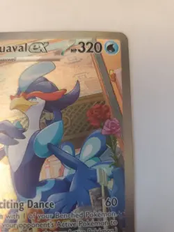 Pokemon TCG Quaquaval EX Sir 260/193 Paldea Evolved Special Illustration NM - Image 3