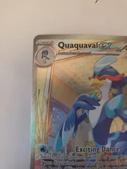 Pokemon TCG Quaquaval EX Sir 260/193 Paldea Evolved Special Illustration NM - Image 4