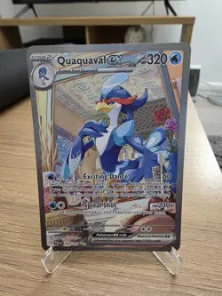 Quaquaval ex 260/193 - Paldea Evolved 260/193 SIR Holo Pokemon TCG Card NM - Image 1
