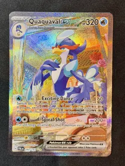 Quaquaval ex 260/193 - Paldea Evolved 260/193 SIR Holo Pokemon TCG Card NM - Image 1