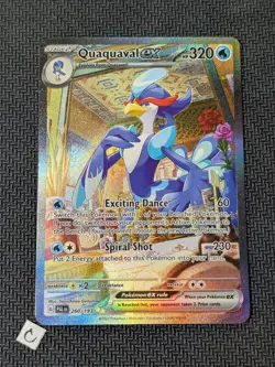Quaquaval ex 260/193 - Paldea Evolved SIR Special Illustration Rare Pokemon NM - Image 1