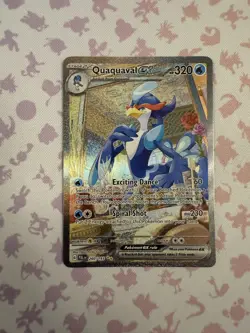 Quaquaval ex - 260/193 - Paldea Evolved - SIR - NM Pokemon Card - Image 1