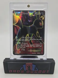Pokemon Umbreon EX 119/124 NM- Fates Collide Full Art Ultra Rare XY - Image 1