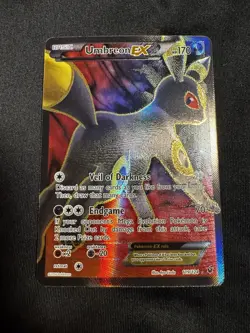 Pokemon TCG Umbreon EX 119/124 NM/M Full Art Ultra Rare XY Fates Collide #2 - Image 3