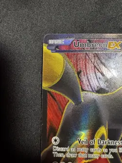 Pokemon TCG Umbreon EX 119/124 NM/M Full Art Ultra Rare XY Fates Collide #2 - Image 5