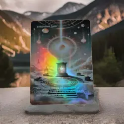 Enlightened Tutor | Custom Foil Fan Alt Art | Mtg Commander Playtest Card - Image 1