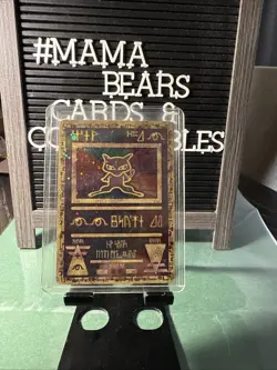 Ancient Mew Pokemon Card Holo Rare - Collectible Trading Card - Image 1