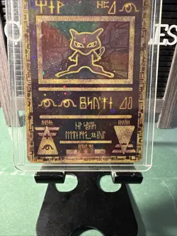 Ancient Mew Pokemon Card Holo Rare - Collectible Trading Card - Image 3