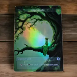 Gaea's Cradle | Custom Foil Fan Alt Art | Mtg Commander Playtest Card - Image 1