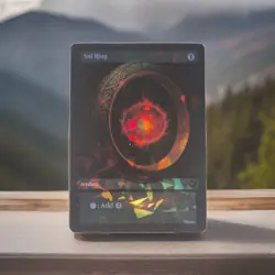 Sol Ring | Custom Foil Fan Alt Art | Mtg Commander Playtest Card - Image 1