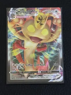 Meowth VMAX SWSH005 SWSH: Sword & Shield Promo Cards Holo - Image 1