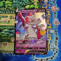 Dark Sylveon v SWSH134 SWSH: Sword & Shield Promo Cards Holo Nm - Image 1