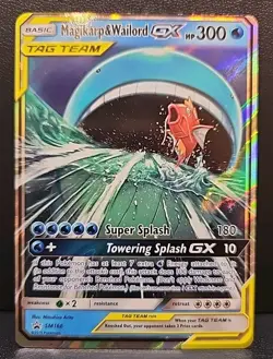 Magikarp & Wailord GX - SM166 Black Star Promo Pokemon - Image 1
