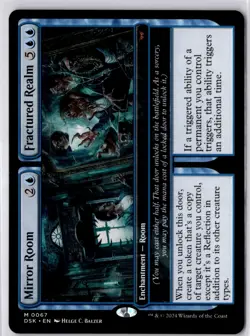 Mirror Room Fractured Realm Duskmourn: House of Horror Regular NM M 0067 - Image 1