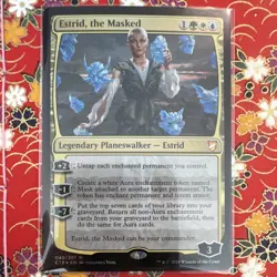Estrid, the Masked Commander 2018 Legendary Planeswalker Foil Mythic - Image 1