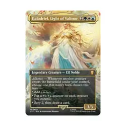 WOTC Commander: Lord of the Galadriel, Light of Valinor (Borderless) (R) VG - Image 1