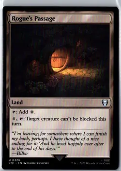 ROGUE'S PASSAGE 326 COMMANDER: THE LORD OF THE RINGS MAGIC: THE GATHERING NM - Image 1