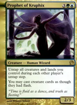 Theros #199 Prophet of Kruphix - Image 1