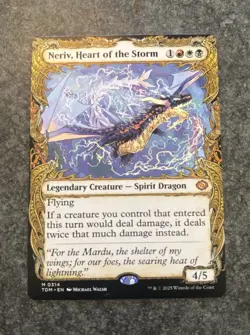 Neriv, Heart of the Storm SHOWCASE M 0314-MTG: Tarkir Dragonstorm-Regular Finish - Image 1