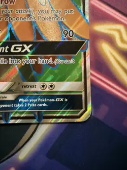 Decidueye GX Pokemon TCG Card Sun Moon PROMO Full Art SM37 Jumbo Oversize - Image 3