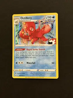Octillery 037/163 Line Holo Pokemon Prize Pack Series 1 & 2 FAST SHIP A - Image 1