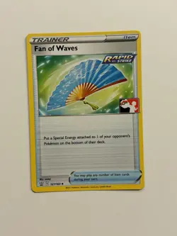 1x Fans of Waves 127/163 Pokemon Prize Pack Series 1 & 2 FAST SHIP A - Image 1